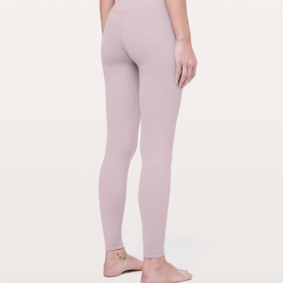 baby pink lululemon leggings